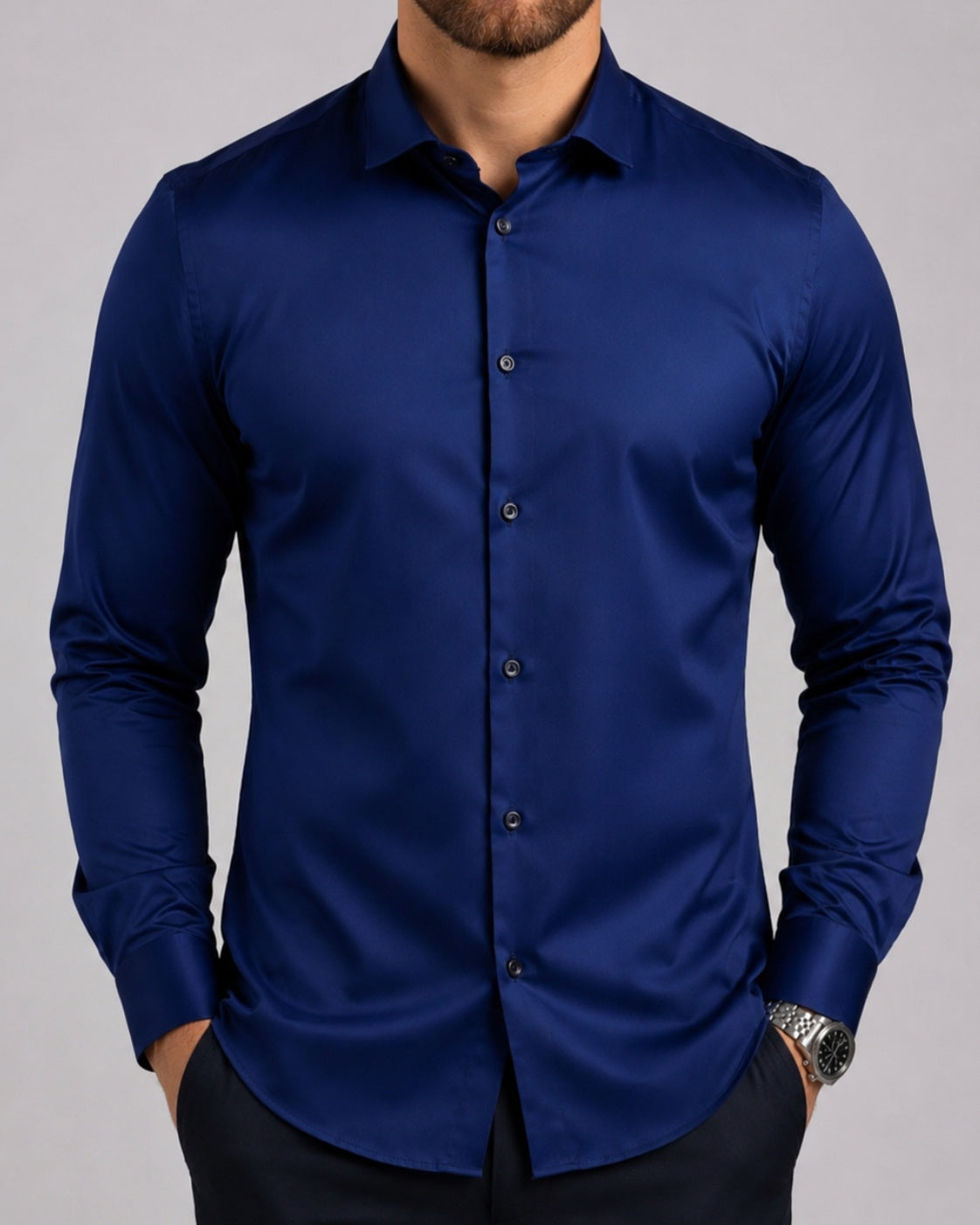 Camisa Social Oxford em Algodão Egípcio - Thor