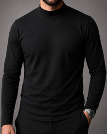 Blusa de Gola Alta em Algodão Egípcio - Egypt