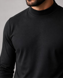 Blusa de Gola Alta em Algodão Egípcio - Egypt