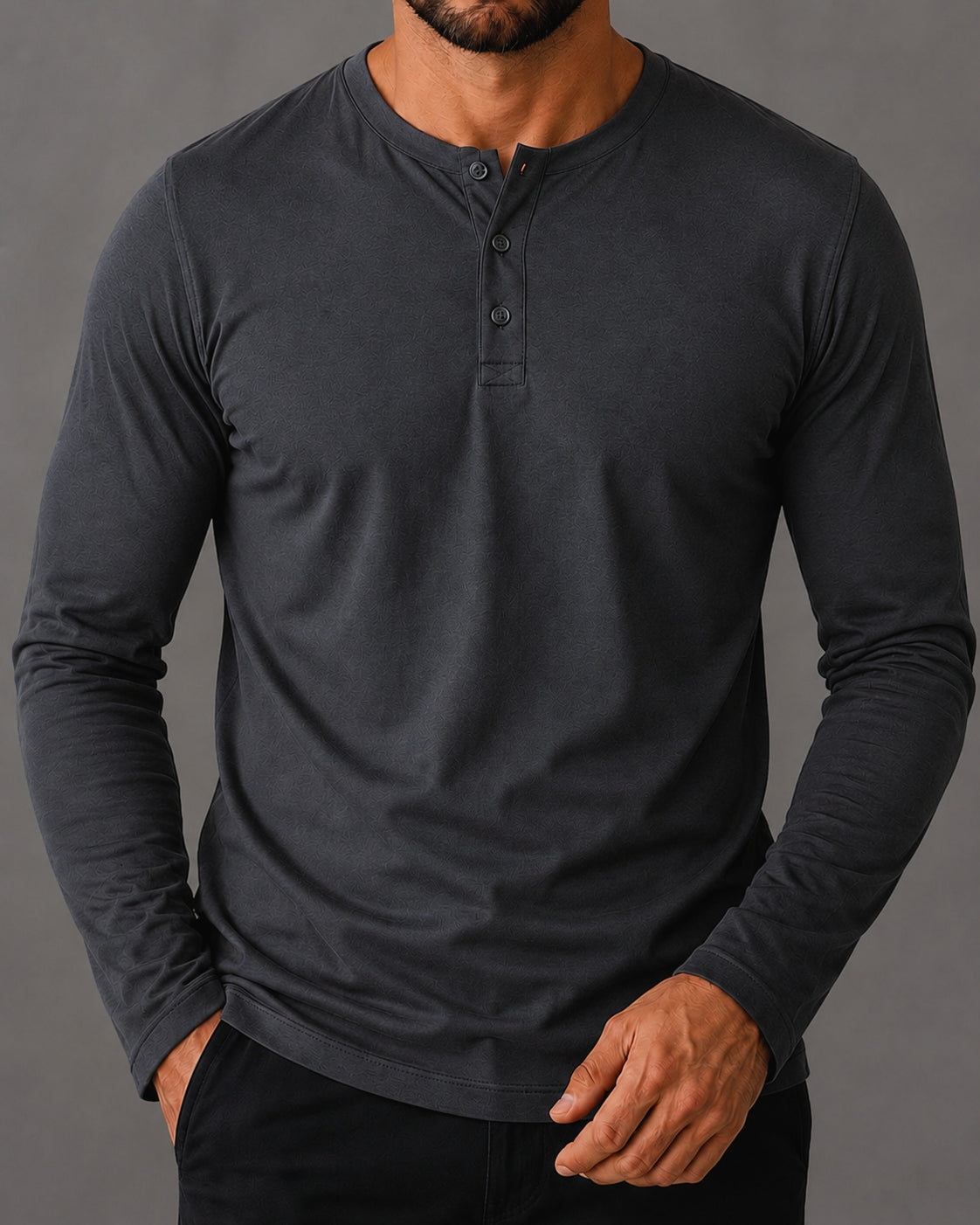 Kit 2x Blusa Henley de Manga Longa em Algodão Egípcio - Legacy - R$ 197,00 cada