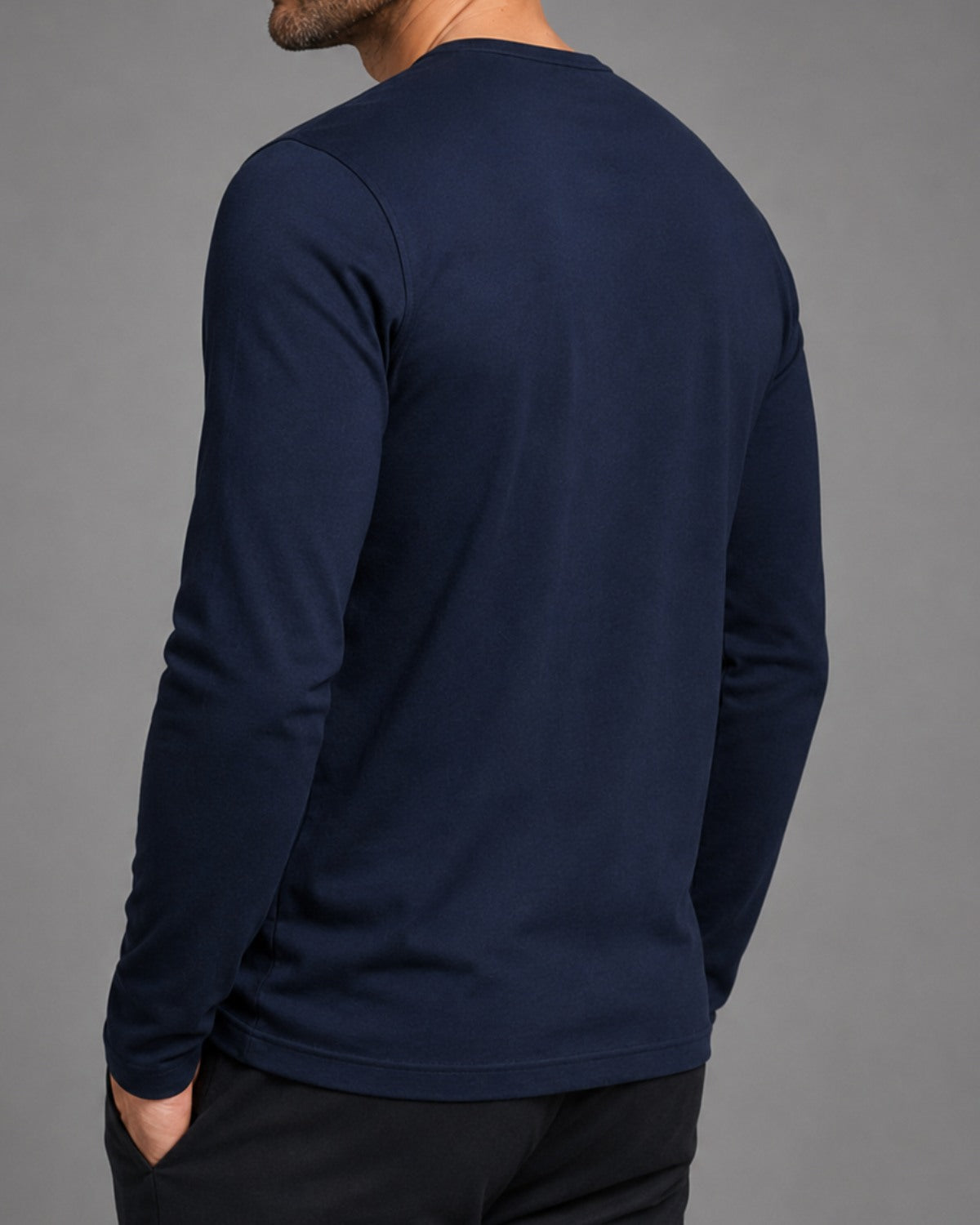 Kit 2x Blusa Henley de Manga Longa em Algodão Egípcio - Legacy - R$ 179,00 cada