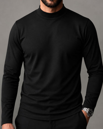 Kit 3x Blusa de Gola Alta e Manga Longa em Algodão Egípcio - Egypt - R$ 149,00 cada