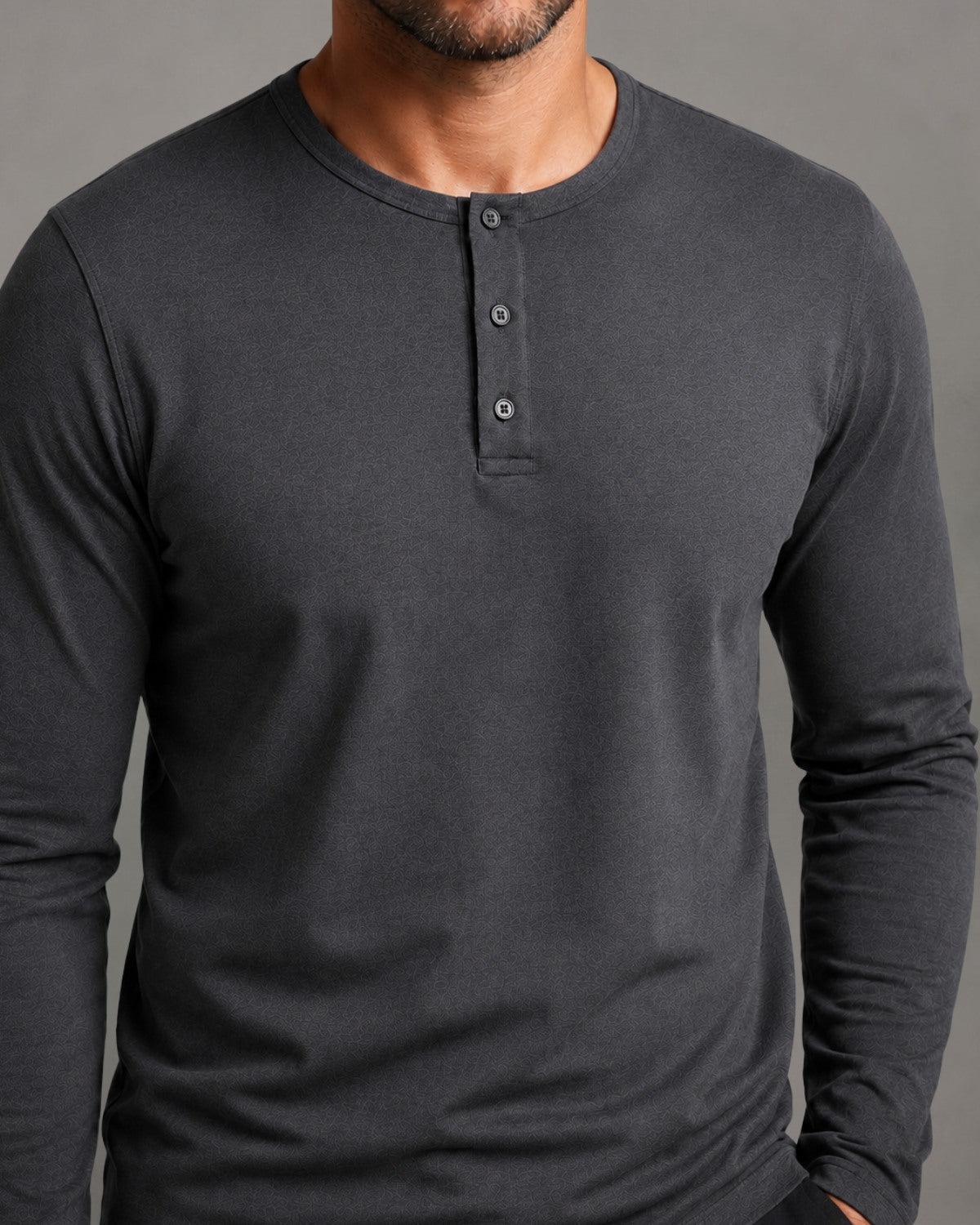 Kit 2x Blusa Henley de Manga Longa em Algodão Egípcio - Legacy - R$ 179,00 cada