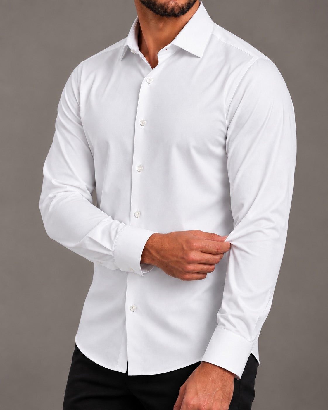 Camisa Social Tech de Poliamida com Elastano - Atlas One