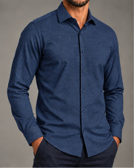 Camisa Social Maquinetada Bambu — Noble One
