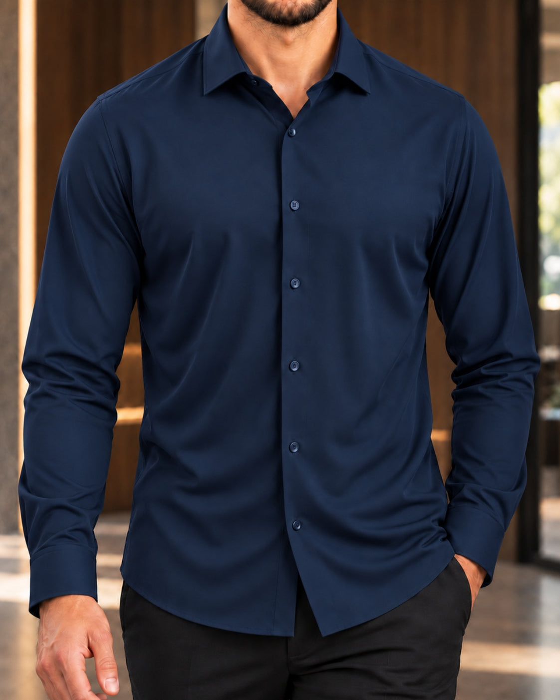 Kit 2x Camisa Tech Stretch de Poliamida Atlas One