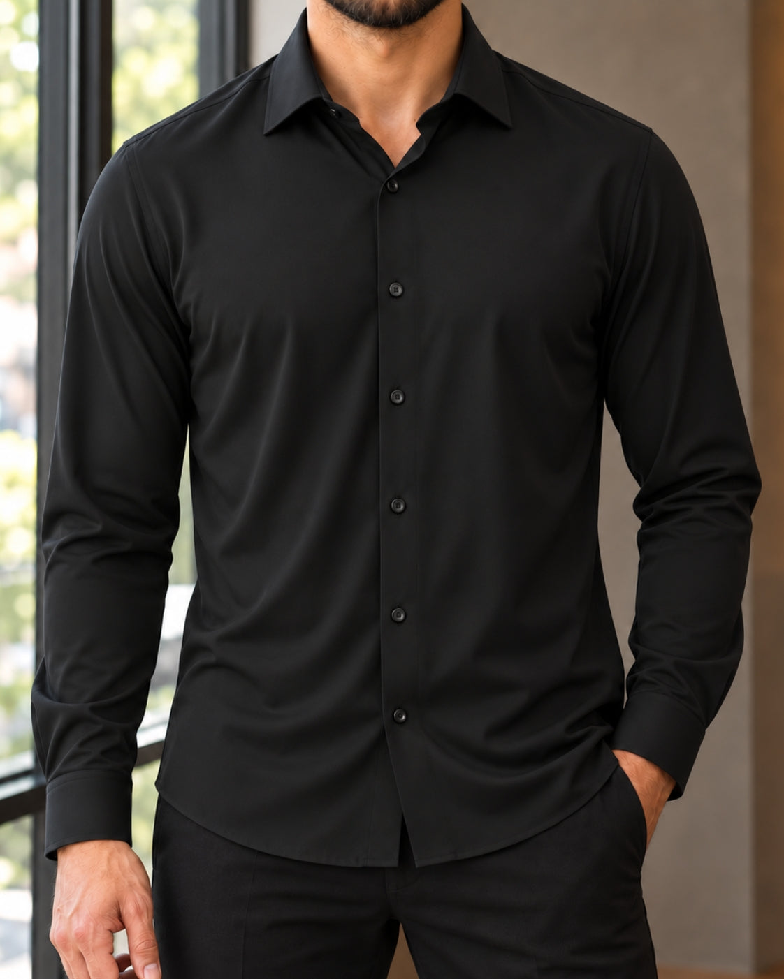 Kit 2x Camisa Tech Stretch de Poliamida Atlas One