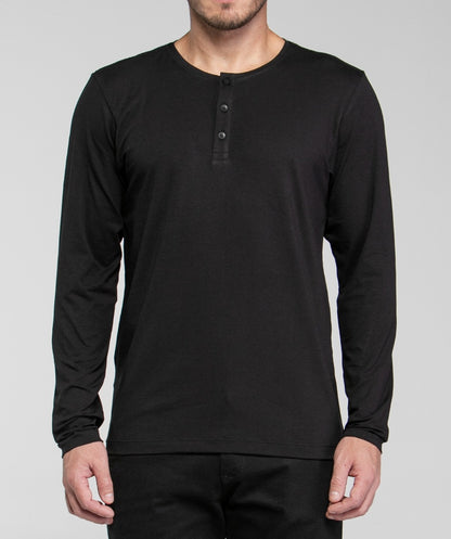 Blusa Henley de Manga Longa em Algodão Egípcio - Legacy