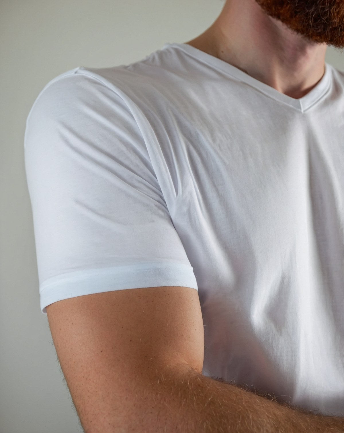 Camiseta Algodão Egípcio Gola V - Elysian