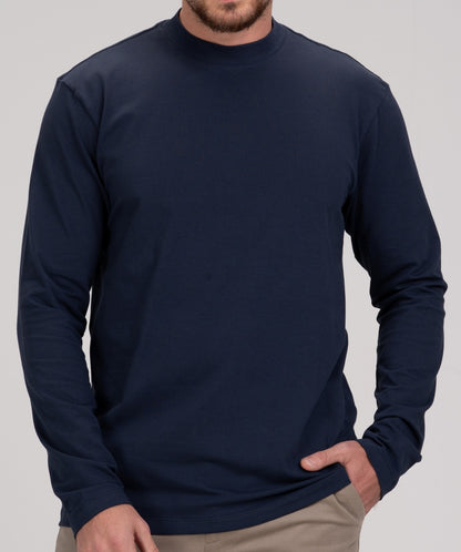 Blusa de Gola Alta em Algodão Egípcio - Egypt