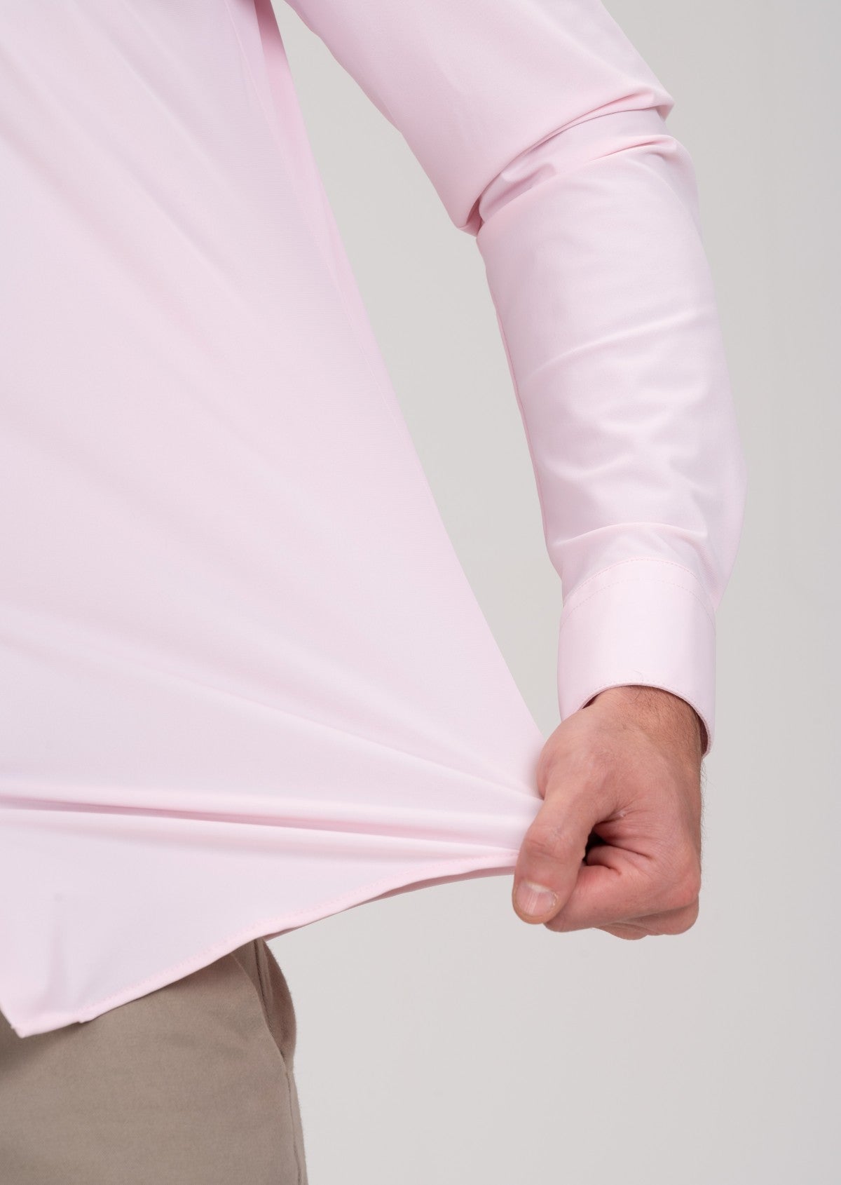 Camisa Social Stretch de Poliamida e Elastano - Tech Zenith