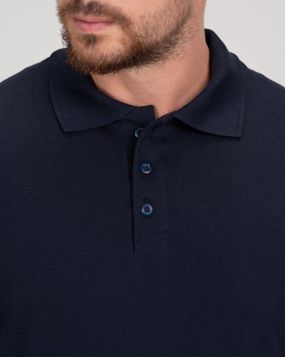 Camisa Polo Piquet de Algodão Pima Peruano com Elastano - TruePima