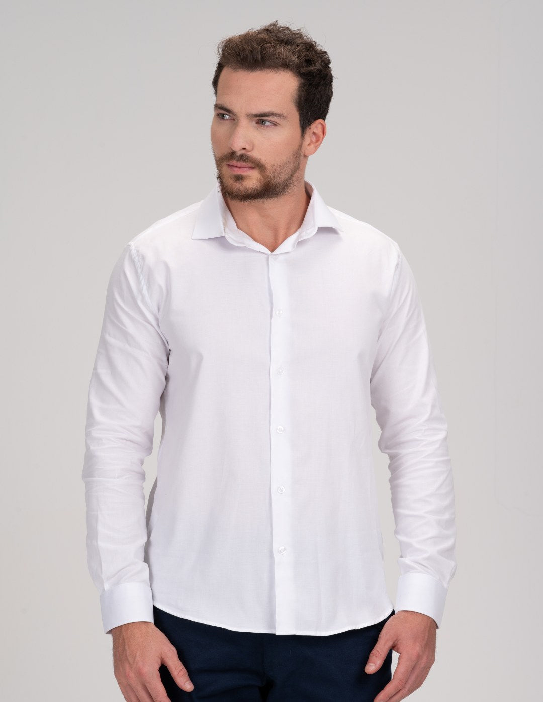 Camisa Social de Algodão Pima Peruano - Soria