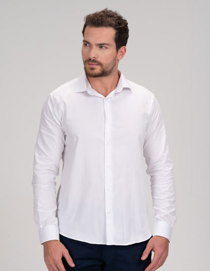 Camisa Social de Algodão Pima Peruano - Soria