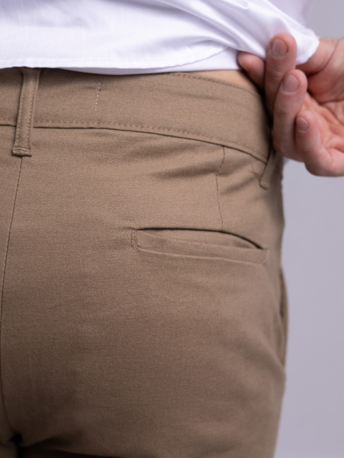 Calça de Alfaiataria SlimFit em Sarja e Elastano - Regent