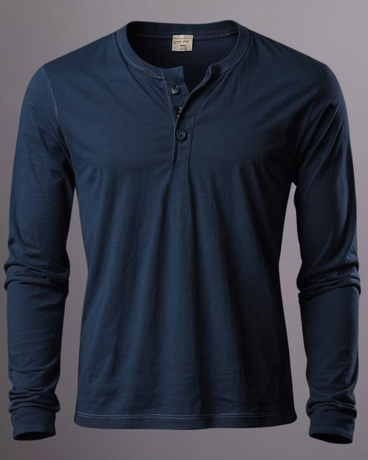 Blusa Henley de Manga Longa em Algodão Egípcio - Legacy