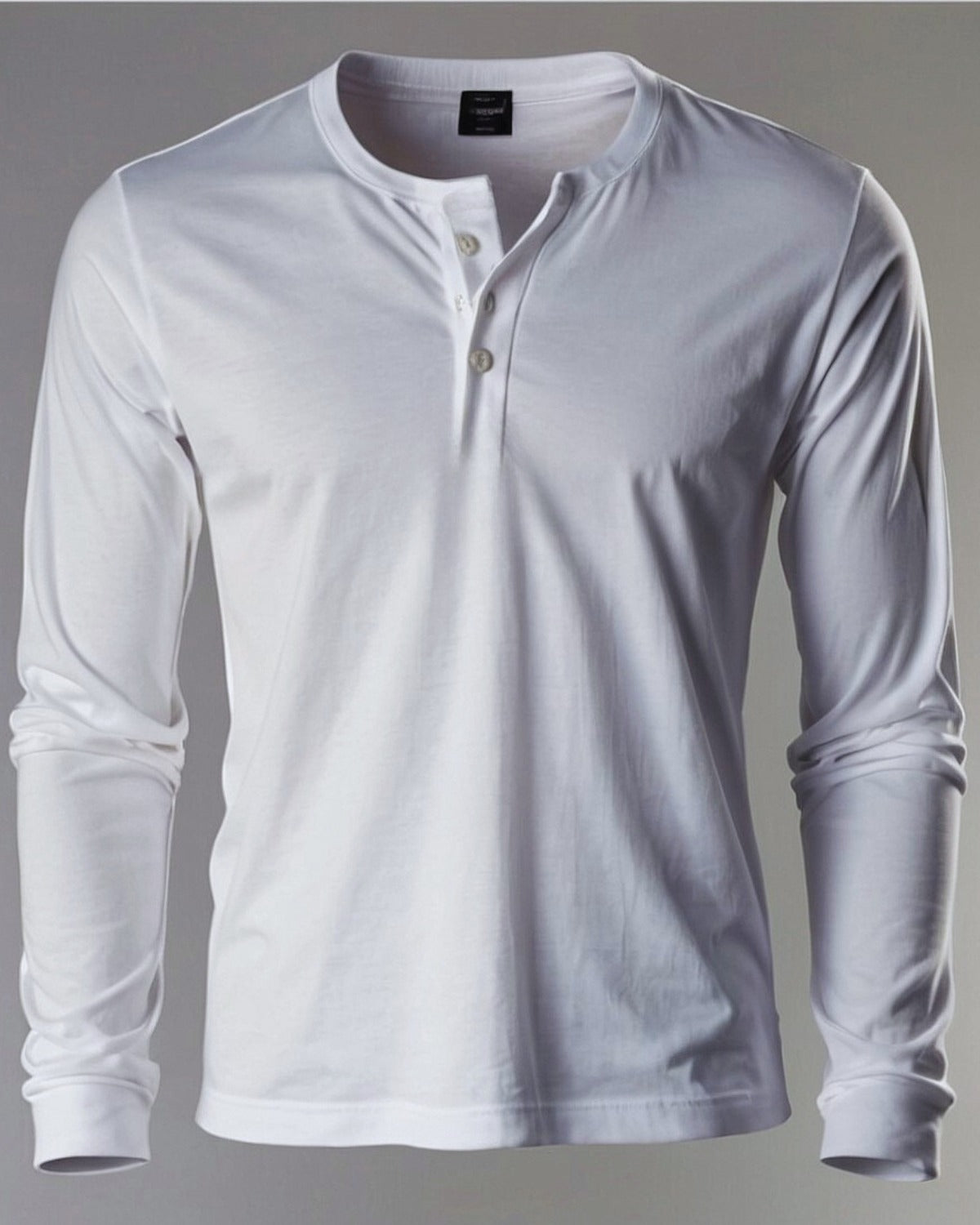 Blusa Henley de Manga Longa em Algodão Egípcio - Legacy