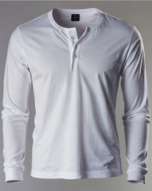 Blusa Henley de Manga Longa em Algodão Egípcio - Legacy
