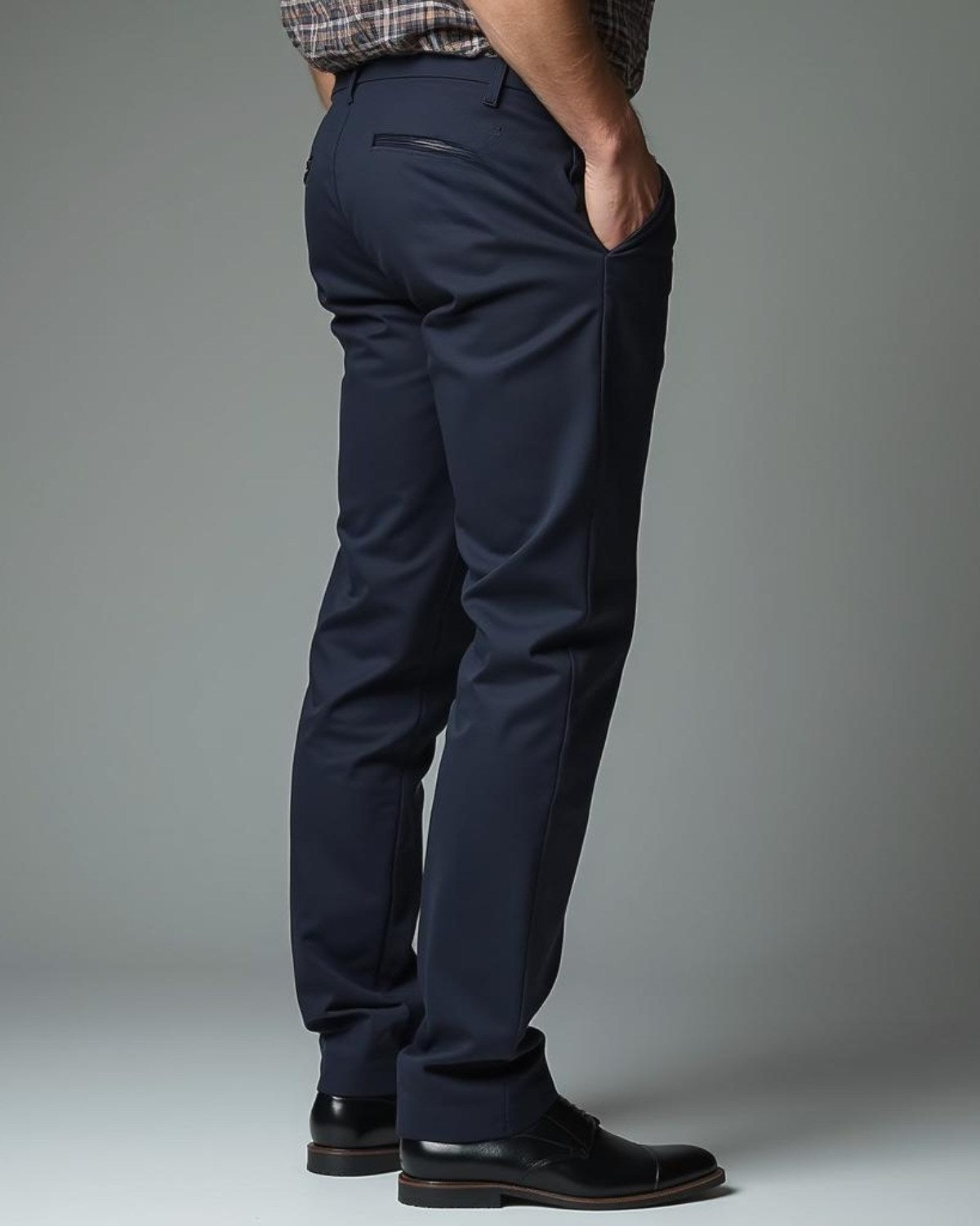 Calça de Alfaiataria SlimFit de Sarja Premium e Elastano - Regent