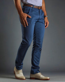 Calça de Alfaiataria SlimFit de Sarja Premium e Elastano - Regent