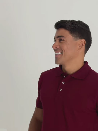Camisa Polo Piquet de Algodão Pima Peruano com Elastano - TruePima
